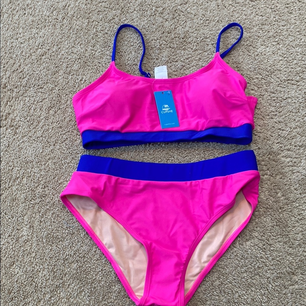 Pink and Blue Swim Set